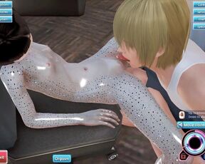 Honey select Emily eating pussy in cosplay