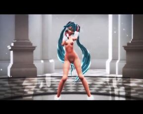 MMD Blue Hair Cutie for Valentines GV00097