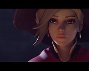 Witch Mercy X Reaper Halloween Animation by Yeero