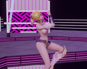 [MMD] Hyuna - Lip & Hip Short Ver. Genshin Impact Jean Nude Dance Uncensored 3D