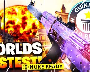 WORLDS FASTEST ''TACTICAL NUKE'' in BLACK OPS COLD WAR!