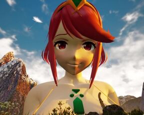 UE4 Giantess Pyra (Soundless)