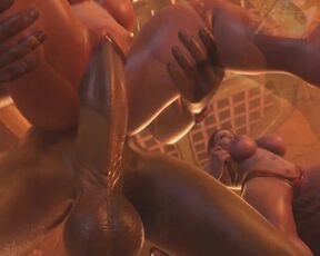 Orcs & Dwarves by NYL ENHANCED 2021 - a 3D Futa Animation Edited by Duskhaven