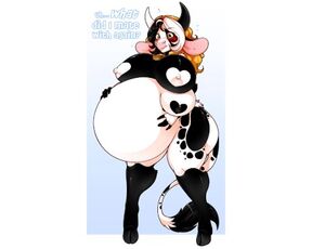 Moozel's Mootherhood - Cow Huge Milk Growing Massive Boobs