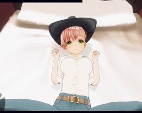 3D HENTAI POV Cowboy Girl Agreed to have Sex while Parents are not at Home