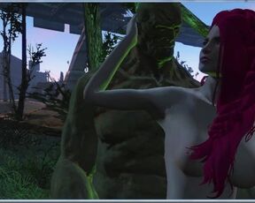 Green Giant Bent over Girl for Anal Sex | 3d Monster Porno, ADULT Mods