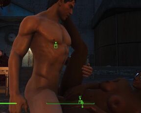 Faithful Servant Ash is a Muscular Guy Ready to Fulfill any Sex Whim | Fallout Heroes