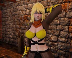 RWBY - Yang Xiao Long Handjob (3D Porn)