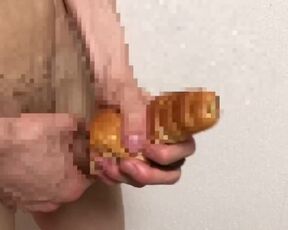 【閲覧注意】チョココロネでオナニーしてみた! I Masturbated with Chocolate Coronets. 【warning.】