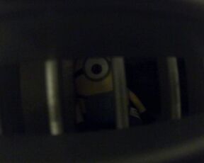 Naughty Minion Sealed within Realm of Eternal Suffering in our Hotel Room