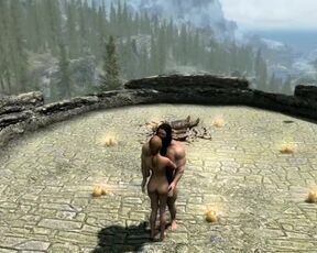 Skyrim - Charming the Necromancer to Fuck her