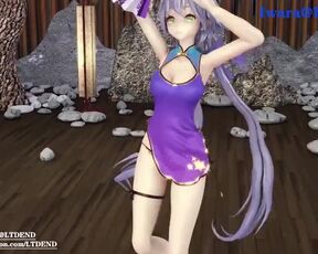 【R18-MMD】VOCALOID 洛天依 LUO TIANYI 旗袍