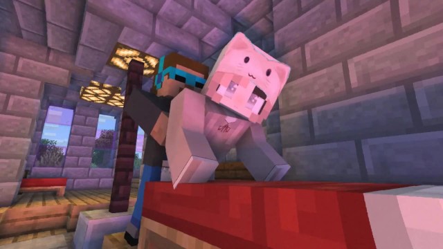 Porn in Minecraft Sex in Olivia s Apartment NanoVids 