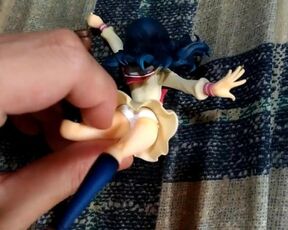 PrettyCure Heroine CureMarine Figure Bukkake Japanese Nerdy Anime Hentai　masturbation Semen