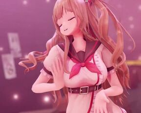 R15 Cutie Candy Girl Teased you to make you Hard 3d Hentai