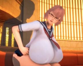 3D Hentai Super Big Tits Schoolgirl