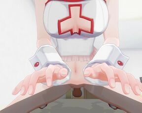 3D HENTAI POV Nurse Rides your Cock