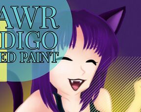 |OC| RAWR Indigo [speed Paint]