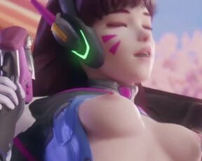 [RFF#109] DVA RUBBING a COCK BETWEEN HER LEGS