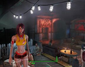 Fallout 4 Sexy schoolgirl