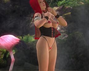 Hot Big Tits and Tasty Pussy Tina in Red Hood outfit