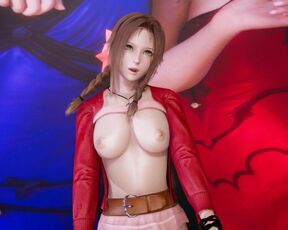 R18-MMD T-ara - NumberNine SemiNudeVers. Tifa Purple Aerith