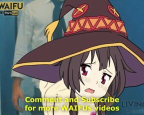 MEGUMIN Konosuba 2D Real Anime Big Japanese Ass Booty Cosplay Hentai Kono Subarashii Sekai Porn Sex