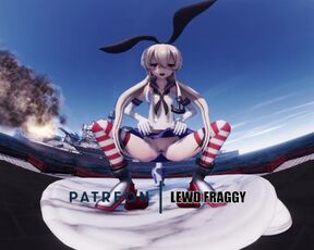 Kantai Collection - Shimakaze Live Fire Dildo 5K VR HENTAI