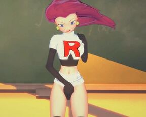 POKEMON - Jessie (Team Rocket) - Masturbation (KOIKATU/KOIKATSU/コイカツ！)