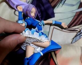 PrettyCure CureBeat Heroine Figure Bukkake Japanese Nerdy Anime Hentai　masturbation Semen