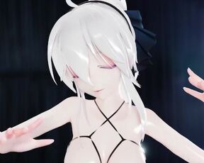 R-18 MMD】LEWD-VOCALOID LUO TIANYI 半透旗袍弱音 Snapping