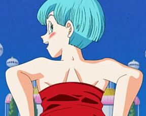 Dragon ball bulma showing pussy and tits