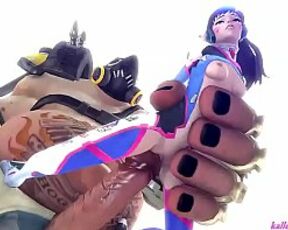 Roadhog obliterates D.va