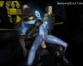 Cortana Rides Master Chief