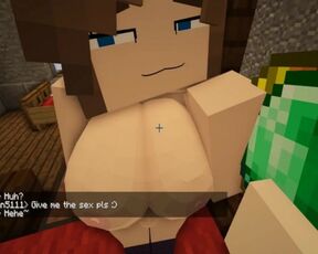 Minecraft jenny. This ass isn't gonna fuck itself part 3