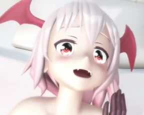 【SEX-MMD】(No man model) Succubus-chan First Time【R-18】