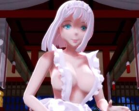 【MMD】BKH Big Breasts Ondo【1080p 60fps】【R-18】