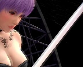 【MMD】Ayane - You Cant Hide From Us【R-18】