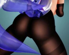 【MMD】(Pantyhose) Haku - sexymi【R-18】