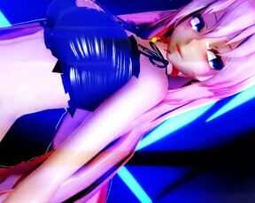 【MMD】Cat lingerie Luka - Crazy【R-18】