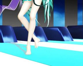 【MMD】Miku - Masked bitcH【R-18】