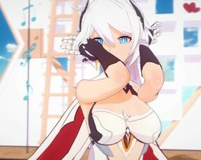 0426 -【R18-MMD-4K】Honkai Impact 3rd 崩坏三 - Who said Kiana cant look good in AOA Miniskirt