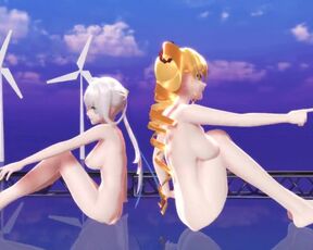 【MMD】Hundred cLick cRack【1080p 60fps】【R-18】