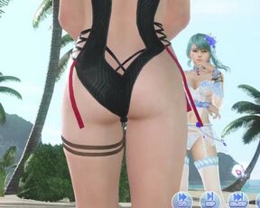 Dead Or Alive Xtreme Venus Vacation Amy Watermelon Smashing Event Fanservice Bite Size