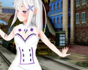 【MMD】The white magical girl wants to tell!【R-18】