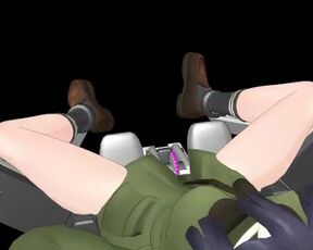 【SEX TOY-MMD】Gagaga Kitakami - Sex machine【R-18】