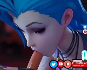 JINX LEAGUE OF LEGENDS BLOWJOB HENTAI