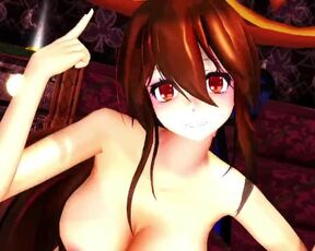 【MMD】Haku - Poker Face【60fps】【R-18】