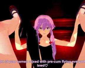 Hentai POV Feet Yuno Gasai Mirai Nikki