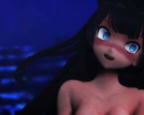 【MMD】Cake with a light pilgrimage demon【R-18】